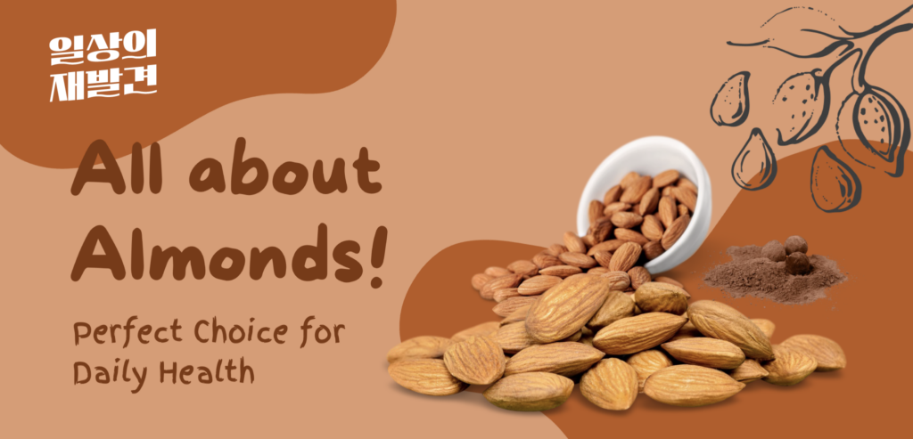 일상의 재발견 All about Almonds! Perfect choice for Daily Health