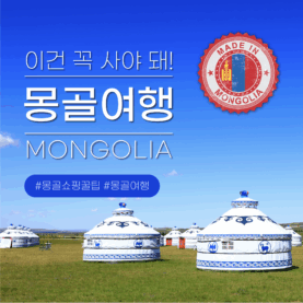 [쇼핑리스트] 사오면 좋을 현지 아이템_ 몽골 울란바타르