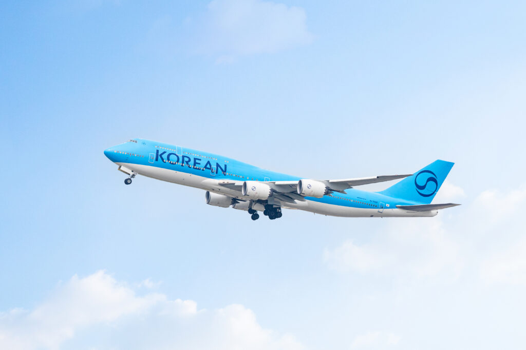 대한항공 보잉 747-8i 항공기