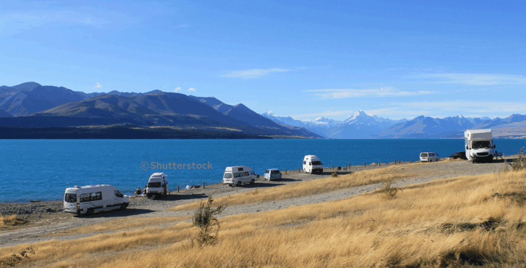 뉴질랜드 푸카키호수