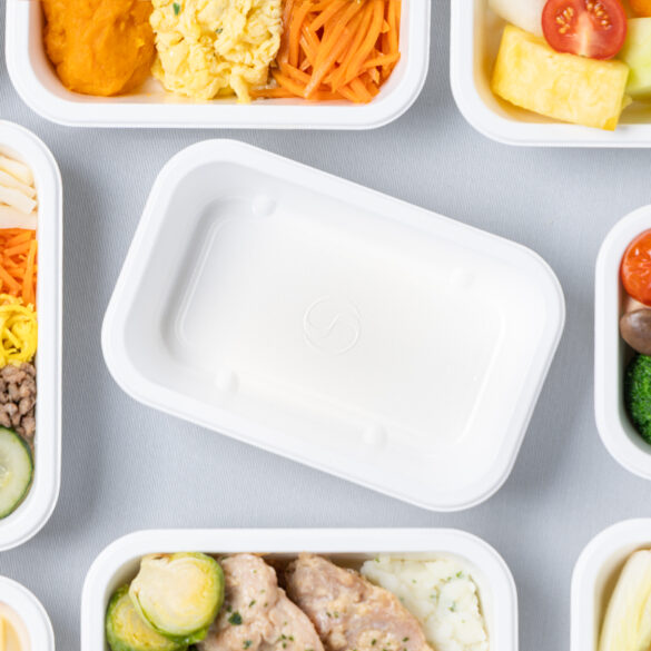 대한항공, 식물성 원료로 만든 신규 기내식 용기 도입한다