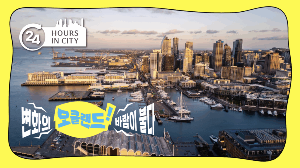24 hours in city 변화의 오클랜드! 바람이 불다