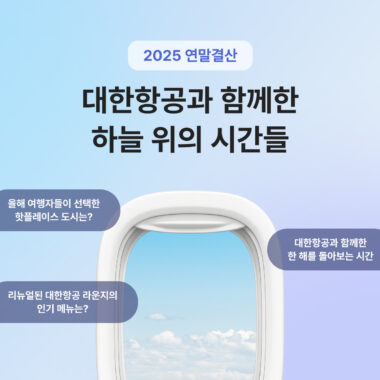 올해 대한항공 승객들 최다 방문지는 ‘도쿄’… 연령대별 이용 30·40대가 가장 많아