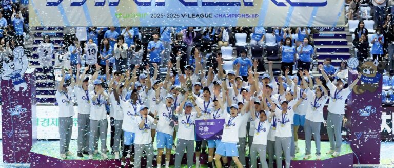 대한항공 점보스, 2년 만에 V-리그 왕좌 탈환하며 통산 6번째 우승 우뚝