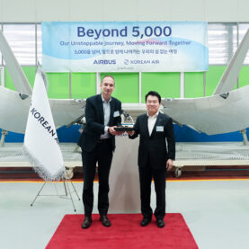 대한항공, 에어버스에 A320 날개부품 ‘샤크렛’ 누적 5,000대 인도