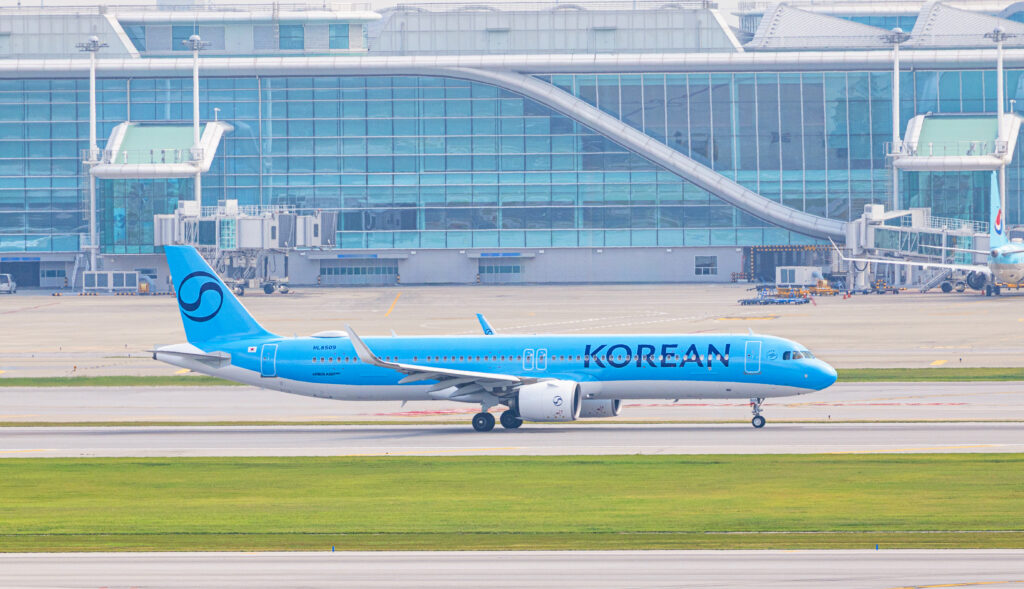 대한항공 에어버스 A321neo 항공기