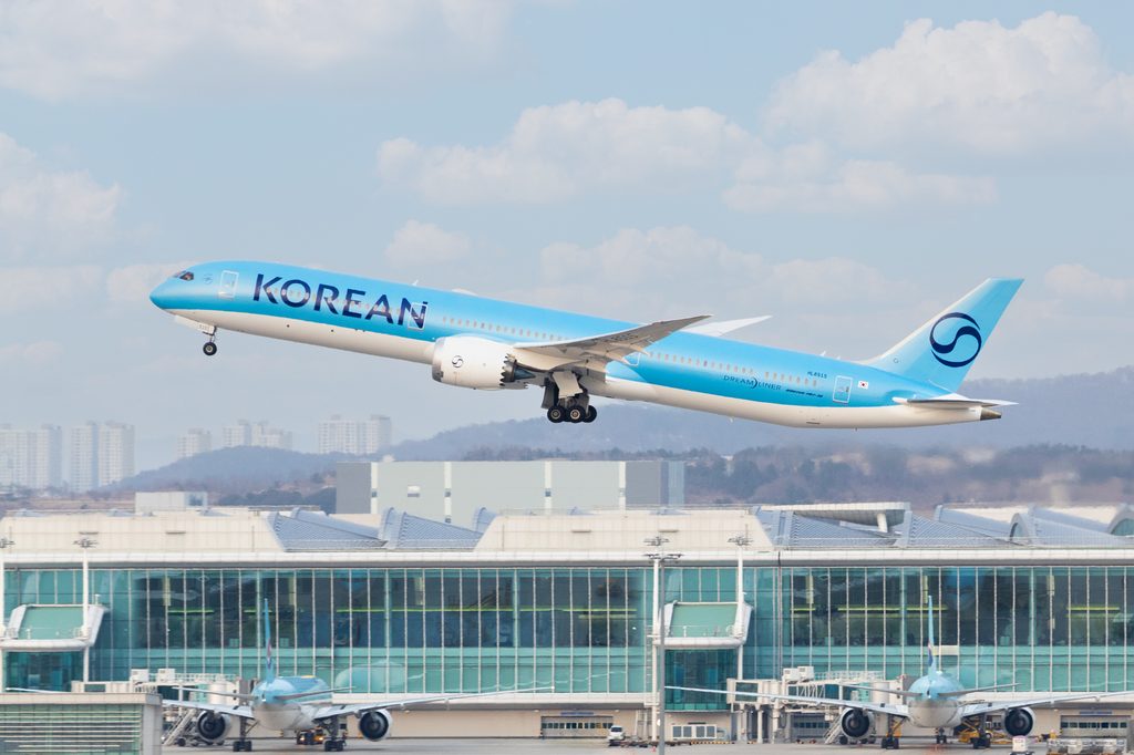 대한항공 보잉 787-10 항공기
