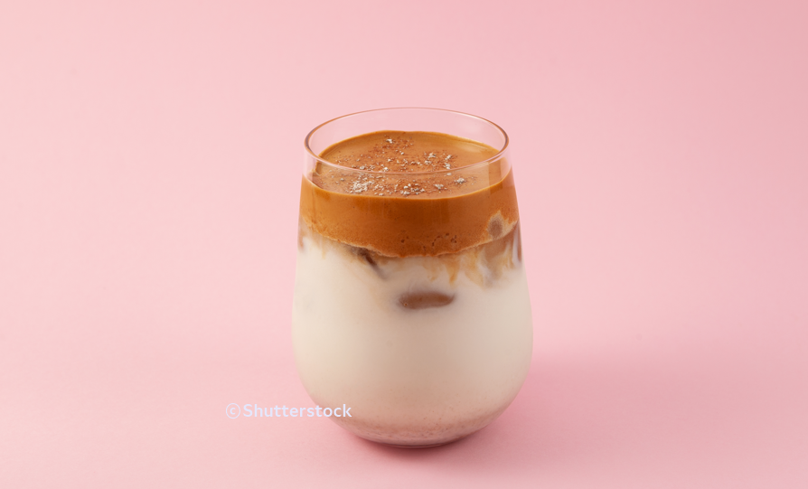 미숫가루 라떼