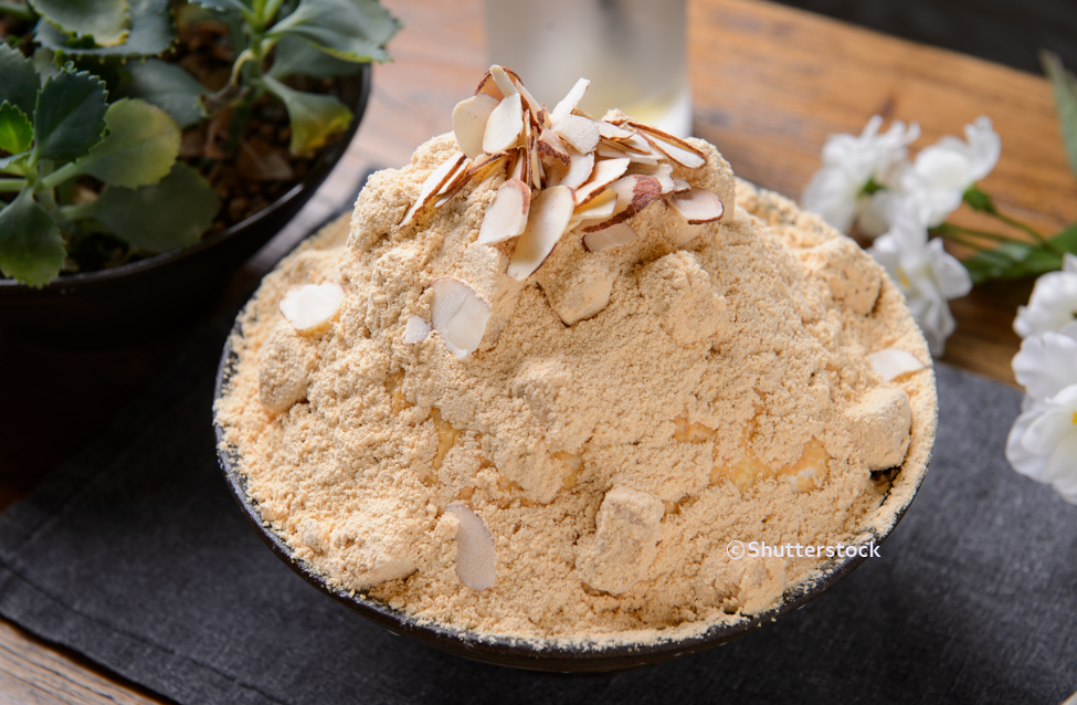 미숫가루 빙수